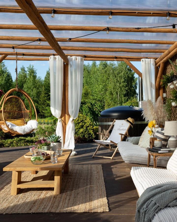 Vila Anahata Siedlisko&Spa Sejny Exteriér fotografie